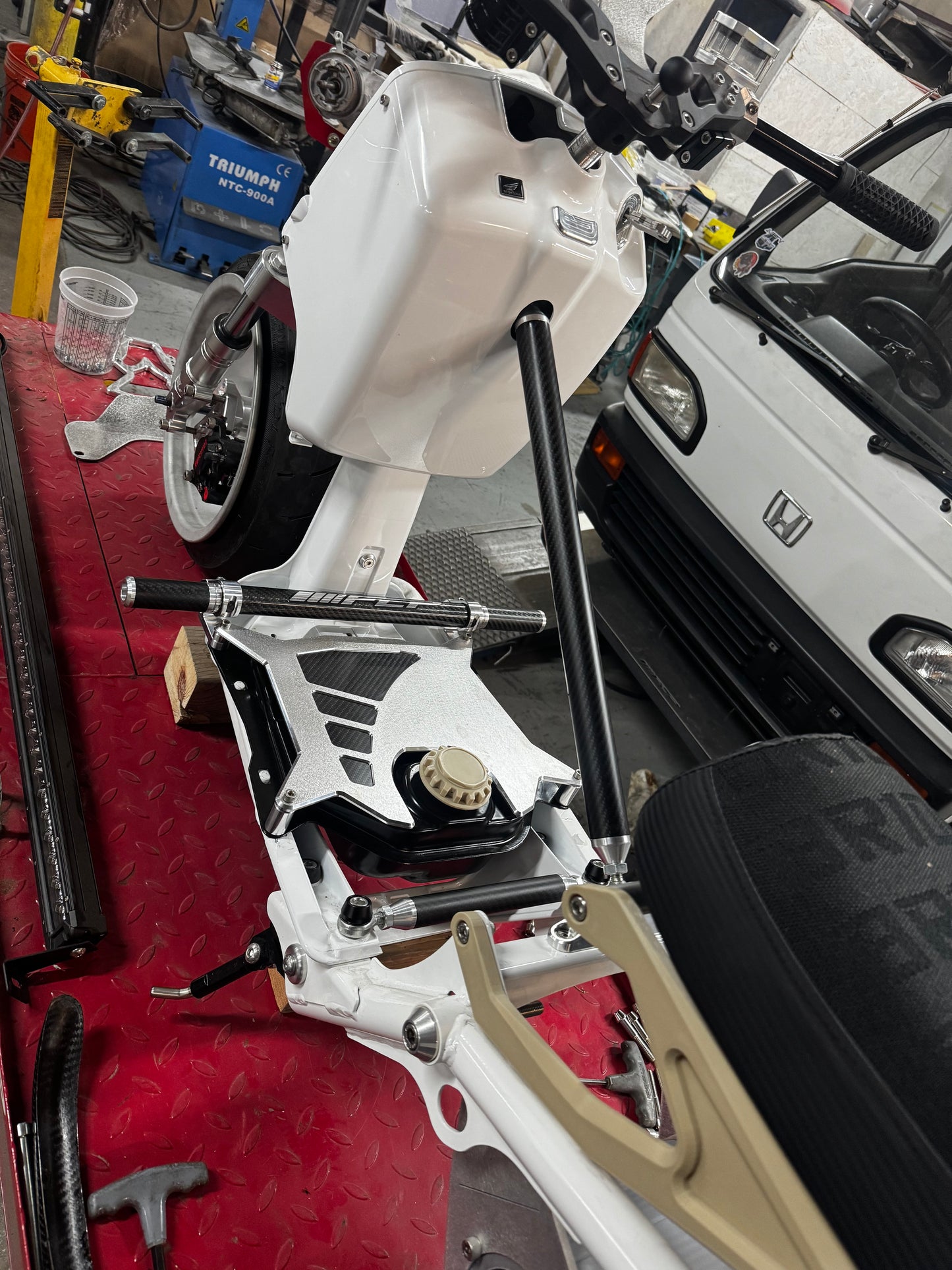 FLP Carbon Fiber Forward Foot Rest