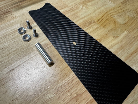 FLP Carbon Fiber Front Frame Cover – Honda Ruckus