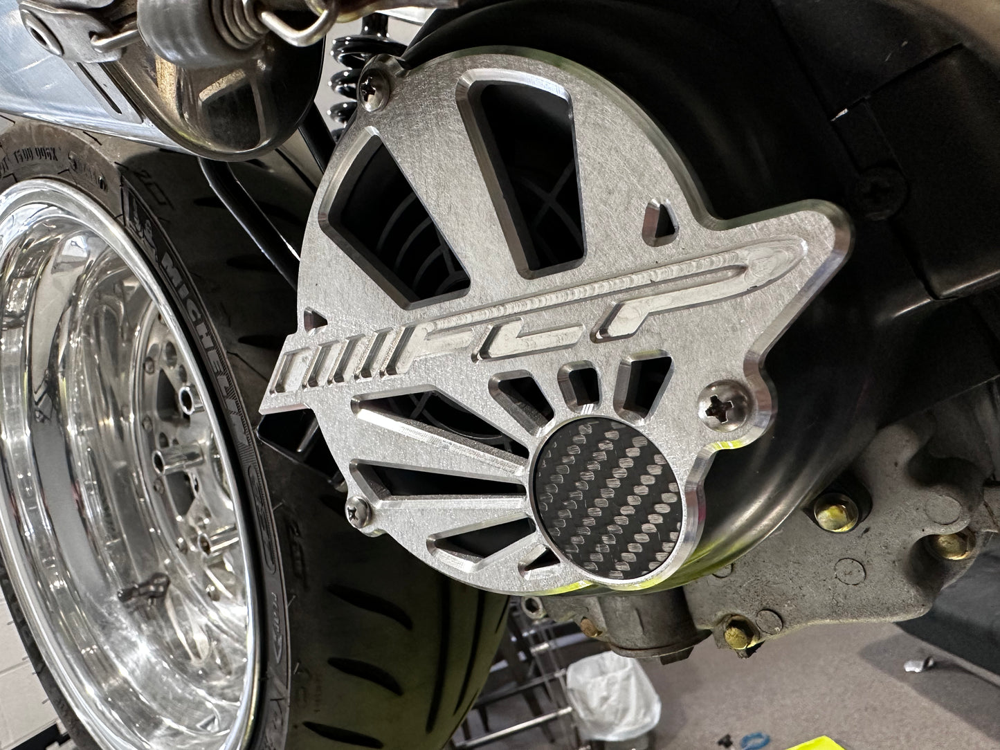 Honda Ruckus Parts | FLP GY6 Rising Sun Fan Cover