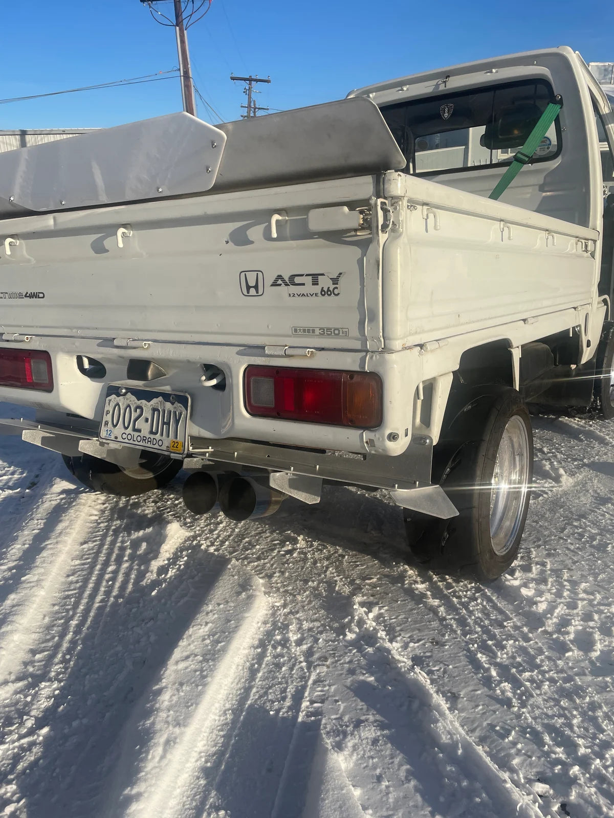 Honda Acty Parts | FLP Rear Diffuser
