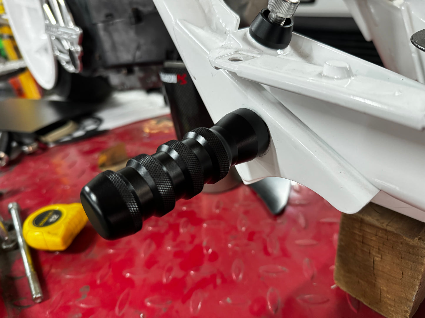 FLP Shuttle Pegs (Pair) – Honda RUCKUS Billet Foot Pegs