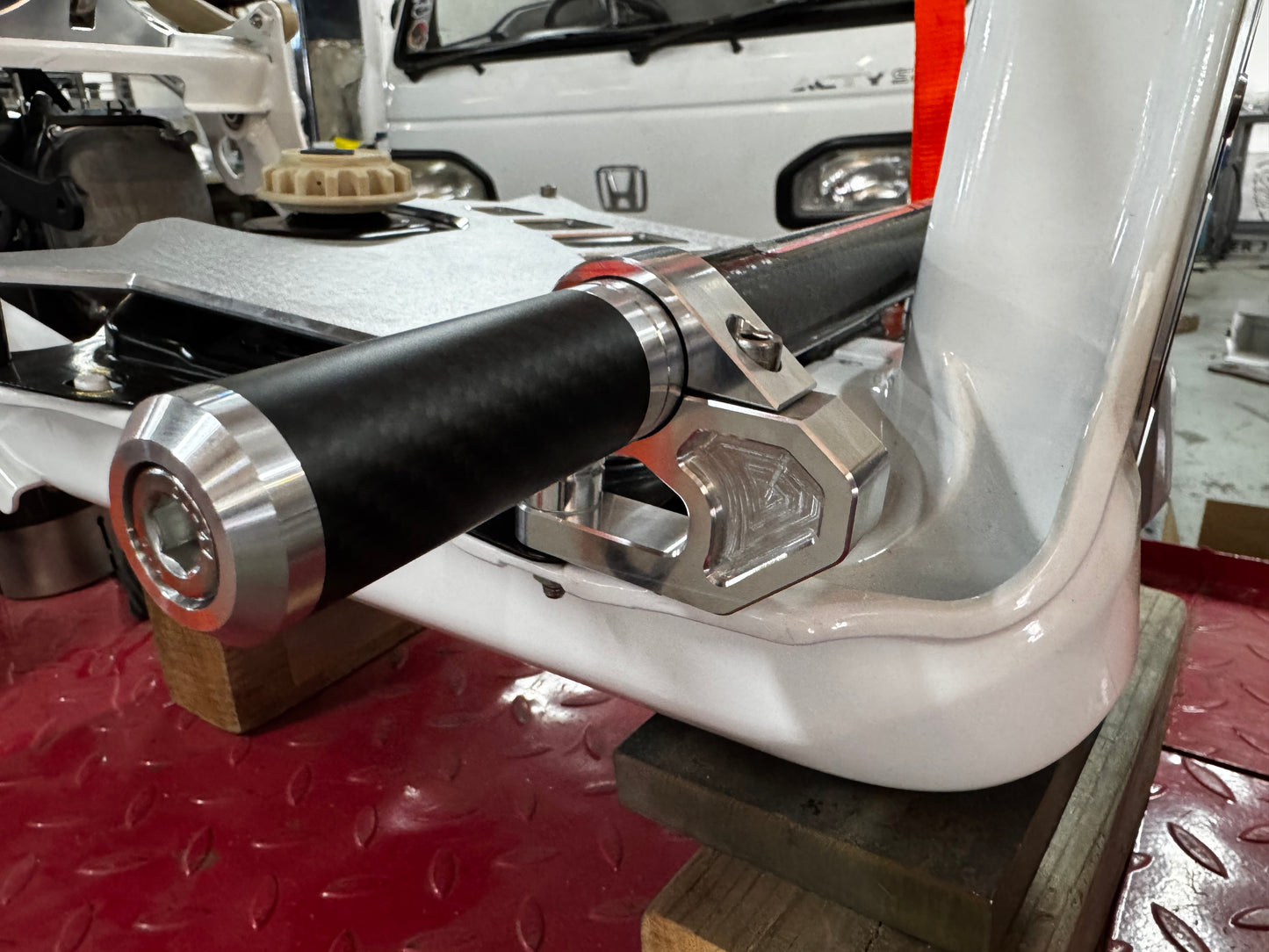 FLP Carbon Fiber Forward Foot Rest