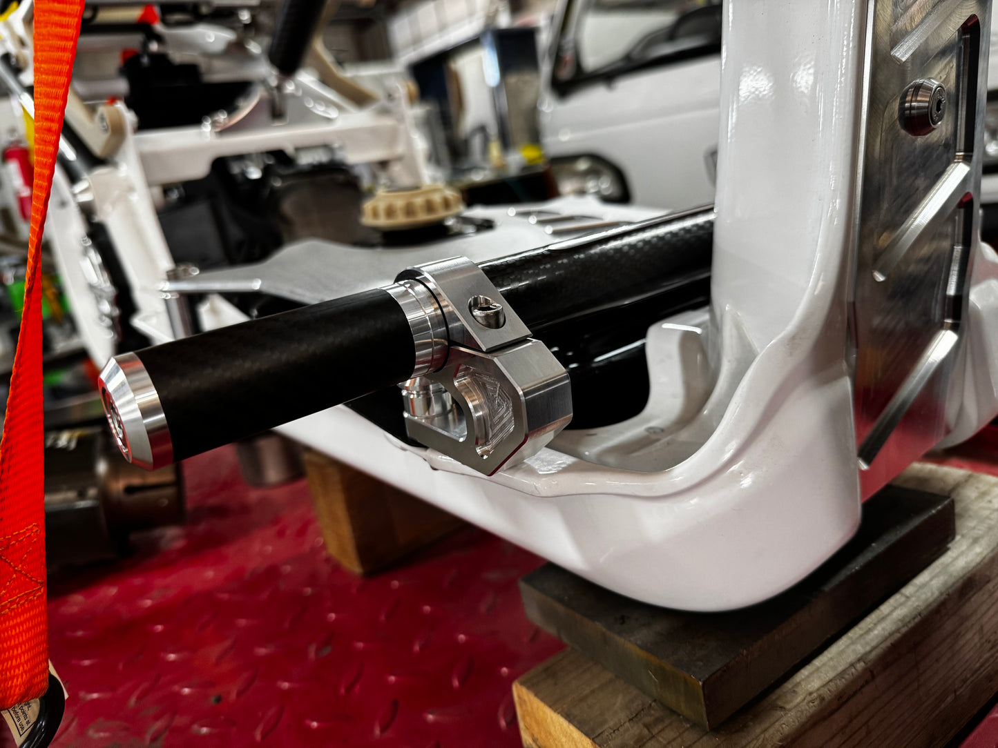 FLP Carbon Fiber Forward Foot Rest