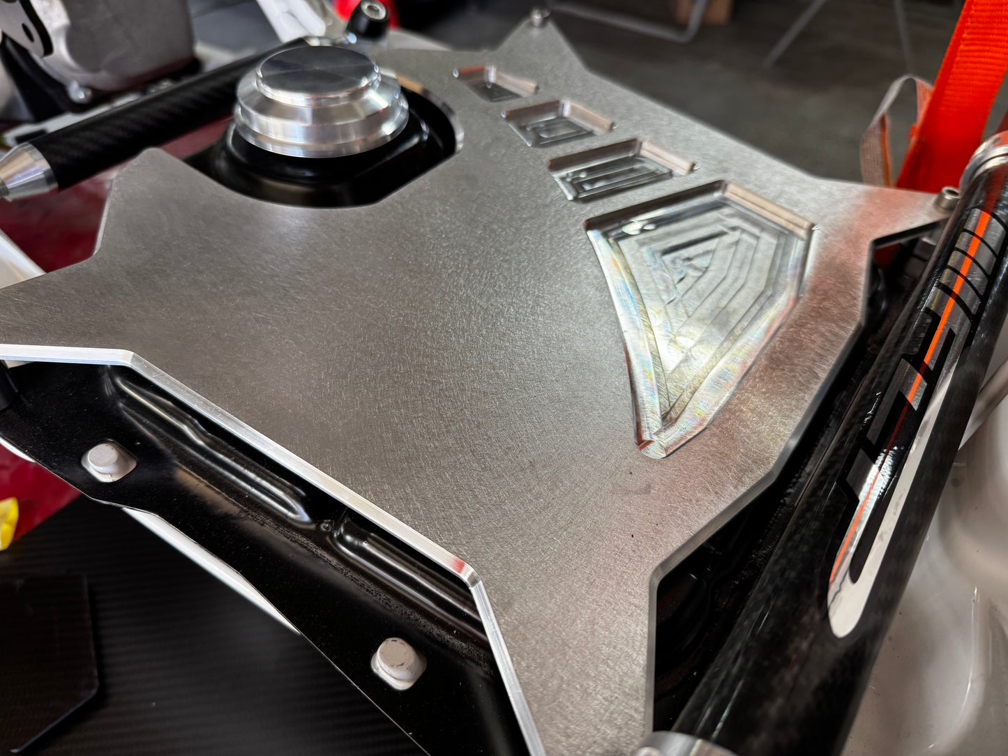 FLP Lusso Design Billet Gas Tank Cover – Honda Ruckus