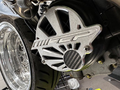 Honda Ruckus Parts | FLP GY6 Rising Sun Fan Cover