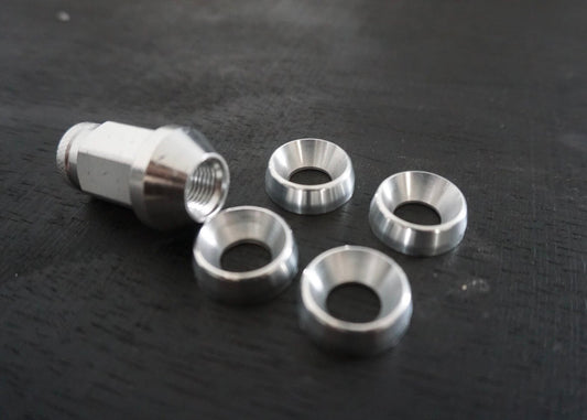 Honda Ruckus Parts | FLP Tapered Lug Nut Washers (Set of 4)